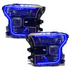 Oracle 15-17 Ford F-150 Dynamic RGB+A Pre-Assembled Headlights Halogen - Blk Edition - - 8201-332
