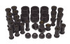 Prothane 81-87 Chevy Truck 4wd Total Kit - Black - 7-2019-BL