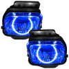 Oracle Lighting 03-06 Chevrolet Silverado Pre-Assembled LED Halo Fog Lights -Blue - 8900-002