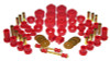 Prothane 07-14 Chevy Silverado 1500 2wd Total Kit - Red - 7-2046