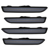 Oracle 10-14 Ford Mustang Concept Sidemarker Set - Tinted - Competition Orange (CY) - 9700-CY-T