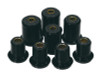 Prothane 91-96 GM Front Control Arm Bushings - Black - 7-230-BL