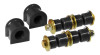 Prothane 92-97 Honda Civic Front Sway Bar Bushings - 21mm - Black - 8-1101-BL
