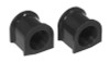 Prothane 99-00 Honda Civic Front Sway Bar Bushings - 26mm - Black - 8-1125-BL