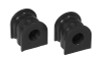Prothane 06+ Honda Civic Rear Sway Bar Bushings - 17mm - Black - 8-1142-BL