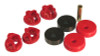 Prothane 92-95 Honda Civic 3 Mount Kit - Red - 8-1901