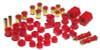 Prothane 99-00 Honda Civic Total Kit - Red - 8-2016