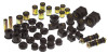 Prothane 99-00 Honda Civic Total Kit - Black - 8-2016-BL