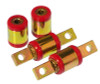 Prothane 88-00 Honda Civic Rear Upper Control Arm Bushings - Red - 8-307
