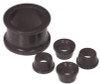 Prothane 96-00 Honda Civic Rack & Pinion Bushings - Black - 8-704-BL