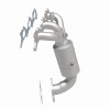 MagnaFlow Conv DF 07-11 Chrysler Sebring 2.7L Rear Manifold / 08-10 Dodge Avenger 2.7L Rear Manifold - 51861