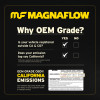 MagnaFlow Conv Univ 2.50inch O/O - 54906