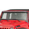 Putco 07-18 Jeep Wrangler JK - 50in Luminix Light Bar w/ Roof Bracket Luminix Jeep LED Kits - 10050JK