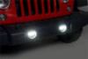 Putco 10-18 Jeep Wrangler JK - Luminix High Power LED Fog Lamps - 1 (Pair) - 2400LM - 12001