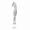 MagnaFlow Conv DF 2008-2010 BMW 528i/528i xDrive 3.0L Underbody - 5531222