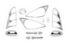 Putco 00-04 Ford Focus (2 Door) DH/MC/TL/HL/FTC Chrome Trim Accessory Kits - 405069