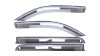 Putco 19-20 Ram 1500 - Quad Cab (Set of 4) Element Chrome Window Visors - 480070