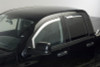 Putco 16-20 Nissan Titan Crew Cab (Set of 2) Front Only Element Chrome Window Visors - 480602