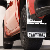 Putco 15-19 Chevy Silv/Sierra HD Dually (Front) - Set of 2 Mud Skins - Polished SS w/ Hex Shield - 78070