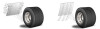 Putco 10-18 Ram HD Dually - (Fits Rear) - Set of 2 Mud Skins - Brushed SS w/ Hex Shield - 78165