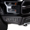 Putco 18-20 Ford F-150 Raptor - Hex Shield - Polished SS Bumper Grille Inserts - 82168