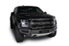 Putco 18-20 Ford F-150 Raptor - Hex Shield - Black Powder Coated Bumper Grille Inserts - 83168
