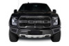 Putco 18-20 Ford F-150 Raptor - Hex Shield - Black Powder Coated Bumper Grille Inserts - 83168