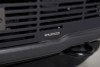 Putco 15-17 Ford F-150 - SS Black Bar Design w/10in Luminix Light Bar Bumper Grille Inserts - 87160L