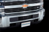 Putco 15-19 Chevy Silv HD - SS - Black Bar Design Bumper Grille Bumper Grille Inserts - 87195