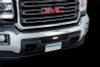 Putco 15-19 GMC Sierra HD Black Bar Design Bumper Grille Insert w/ Flush 6in Luminix Light Bar - 87196L