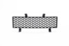Putco 11-16 Ford SuperDuty - Stainless Steel Black Punch Design Bumper Grille Inserts - 88165