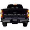 Putco 2024 Ford SuperDuty F-250 60In Direct Fit Red Blade Kit Tailgate Bars w/ LED Taillamps - 9203060-26 Photo - lifestyle view