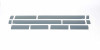 Putco 07-13 Chevy Silv Reg Cab 8ft Long Box - 6in Wide - 12pcs Black Platinum Rocker Panels - 9751201BP