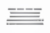 Putco 14-18 Chevy Silv LD - Crew Cab - 6.5in Bed - 10pcs Stainless Steel Rocker Panels - 9751225