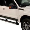 Putco 11-16 Ford SuperDuty - Super Cab 8ft (12pcs - 6.25in Wide) Black Platinum Rocker Panels - 9751453BP