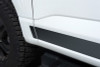 Putco 2021 Ford F-150 Super Cab 6.5ft Short Box Black Platinum Rocker Panels (4.25in Tall 12pcs) - 9751471BP