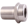 QA1 Tube Adapter - 1-1/4in OD - Hex - Left Hand - 3/4-16 Thread .120 Wall - Alloy - 1845-105