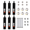 QA1 20.30 Eye-B/Eye-B V-None Dry LD Piston Shock Large Steel 13.38 - 6 Pack - 5Q7LD-DRY-6PK