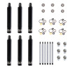 QA1 13.75 Eye-B/Eye-B V-None Dry Shock Small Aluminum Coilover 9.63 - 6 Pack - 8Q4-DRY-6PK
