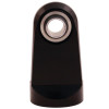 QA1 1in Extended Length Eyelet w/Bearing - 9/16-18 Thread - Black Anodized Aluminum - 9036-229