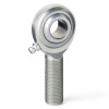 QA1 C Series 2-Pc Rod End - Male/Left Hand - .4375in Bore x 7/16-20 w/Zerk - Carbon Steel - CML7Z Photo - Primary