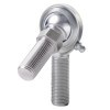 QA1 C Series 2-Pc Rod End - Male/Left Hand - .5in Bore x 5/8-18 w/Stud & Zerk - Carbon Steel - CML8-10SZ Photo - Primary