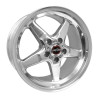Race Star 92 Drag Star 17x9.50 5x4.50bc 6.88bs Direct Drill Polished Wheel - 92-795153DP