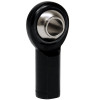 QA1 PCY Series 2-Pc Rod End - Female/Left Hand - .625in Bore x 5/8-18 - Hi-Misalign - Steel w/PTFE - PCYFL10T