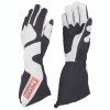 RaceQuip SFI-5 Gray/Black 2XL Long Angle Cut Glove - 358607