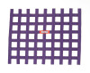 RaceQuip Purple Ribbon Window Net - 721055