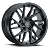 Method Raised MR801 20x12 / 6x135 BP / -40mm Offset / 87mm Bore - Gloss Black Milled Wheel - MR80121216540N