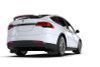 Rally Armor 22-26 Tesla Model X Black UR Mud Flap w/Red Logo - MF102-UR-BLK/RD