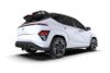 Rally Armor 24-25 Hyundai Kona N Line Black UR Mud Flap - White Logo - MF103-UR-BLK-WH