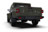 Rally Armor 19-24 Jeep JT Gladiator (Mojave/Rubicon) Black Mud Flap w/Metallic Black Logo - MF104-BLK-MBK